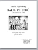 Balia di Sehu SATB choral sheet music cover Thumbnail